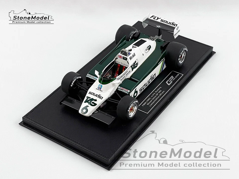 Williams F1 FW08 #6 Keke Rosberg GP de Suiza 1982 Campeón del Mundo 1:18 GP réplicas Foto 4 de 4