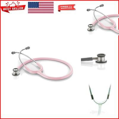 Lightweight Pink Infant Stethoscope - Exceptional Acoustics, Lifetime Warranty