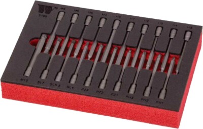Welzh Werkzeug Langbit Steckschlüsselsatz 1/4''dr Kreuzschlitz, Pozi, Schlitz, Sechskant, Spline 