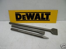 DeWALT SDS MAX CHISELS SET OF 3 DT6820 POINT & DT6822 25MM DT6824 50MM FLAT
