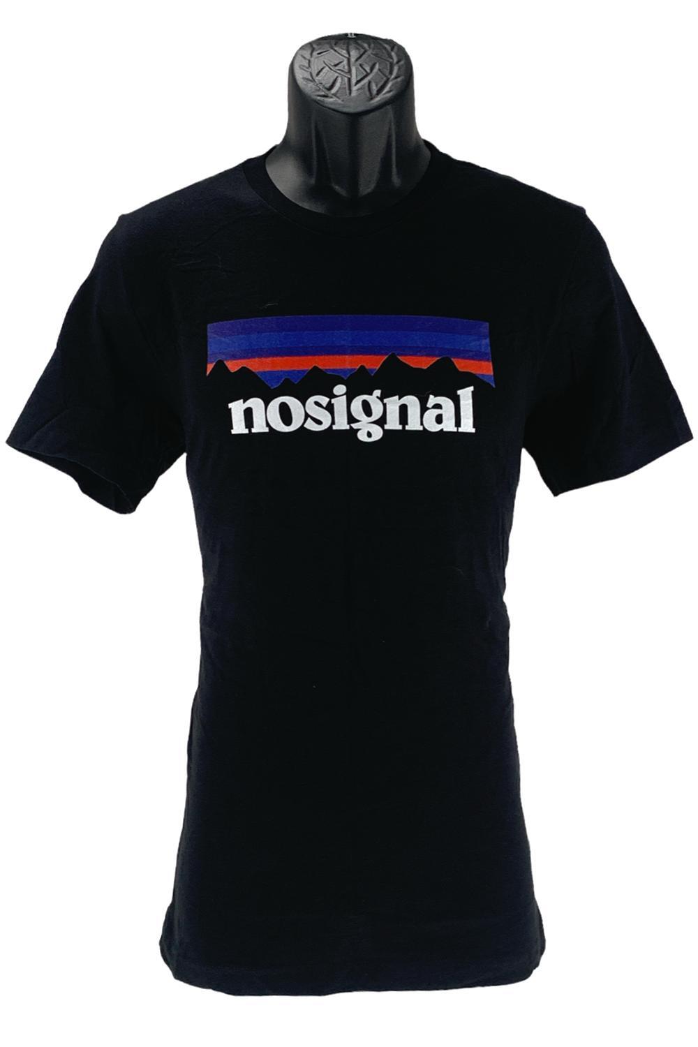 Мужская футболка с графическим рисунком Port - Company Nosignal черного цвета 2190₽