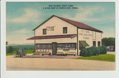 North East Pennsylvania Ken Youngs Fruit Farm 2 miles east PA View UN-POSTED