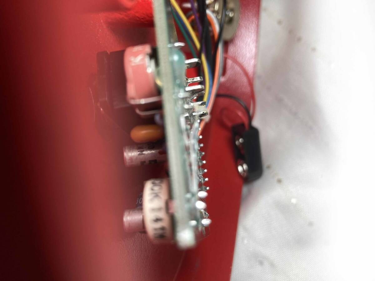 Jim Dunlop NKT-275 FUZZ FACE Germanium Fuzz Effector Red Good | eBay