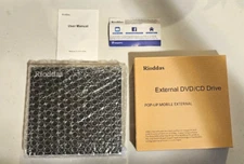 Rioddas External DVD/CD Drive Model BT638 - USB3.0 Transmission | Open Box
