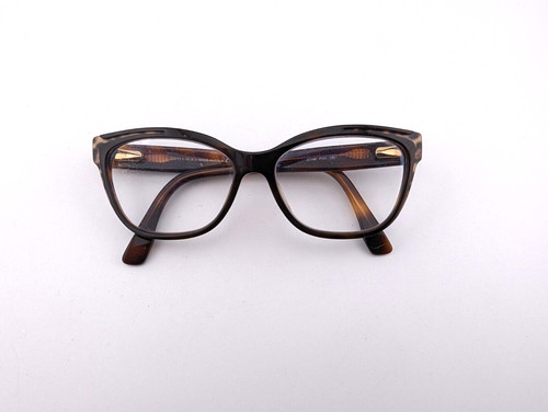 Jimmy Choo Eyeglasses, Frames Only, JC 146 PUU Brown, 53-15-140, Plastic, Italy