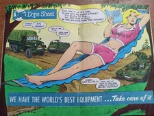 ORIGINAL US ARMY COMPLETE SET OF THE 1979 PREVENTIVE MAINTENANCE MONTHLY  