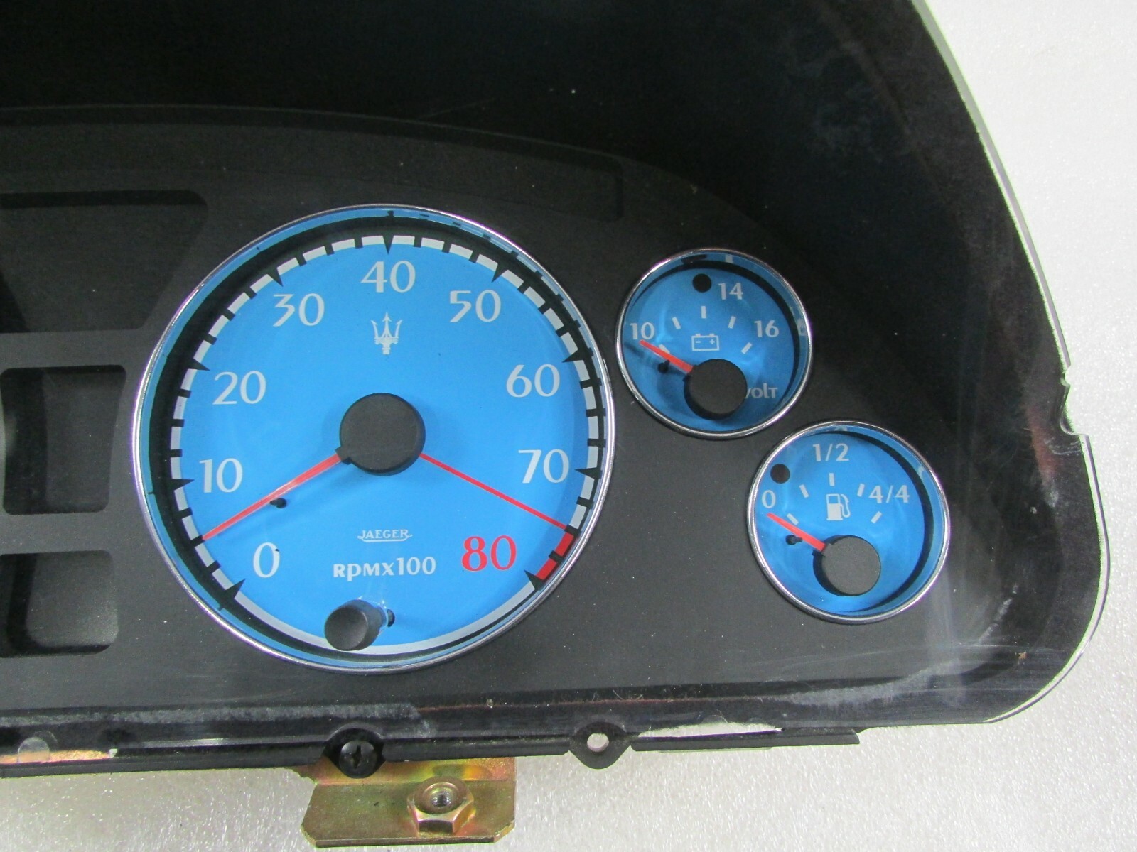 Maserati M128 Coupe, Spyder, Speedometer, Blue Faces, 133k Miles, P/N 202858