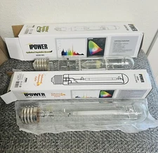 iPower bulbs: 400W MH (Metal Halide) & 400W Super HPS (High Pressure Sodium)