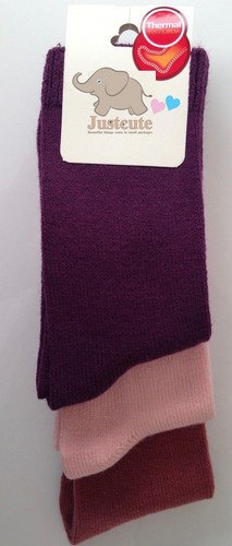 Thermal Socks 3 pairs kids children socks 7 to 12 years Various Colours - Picture 2 of 6