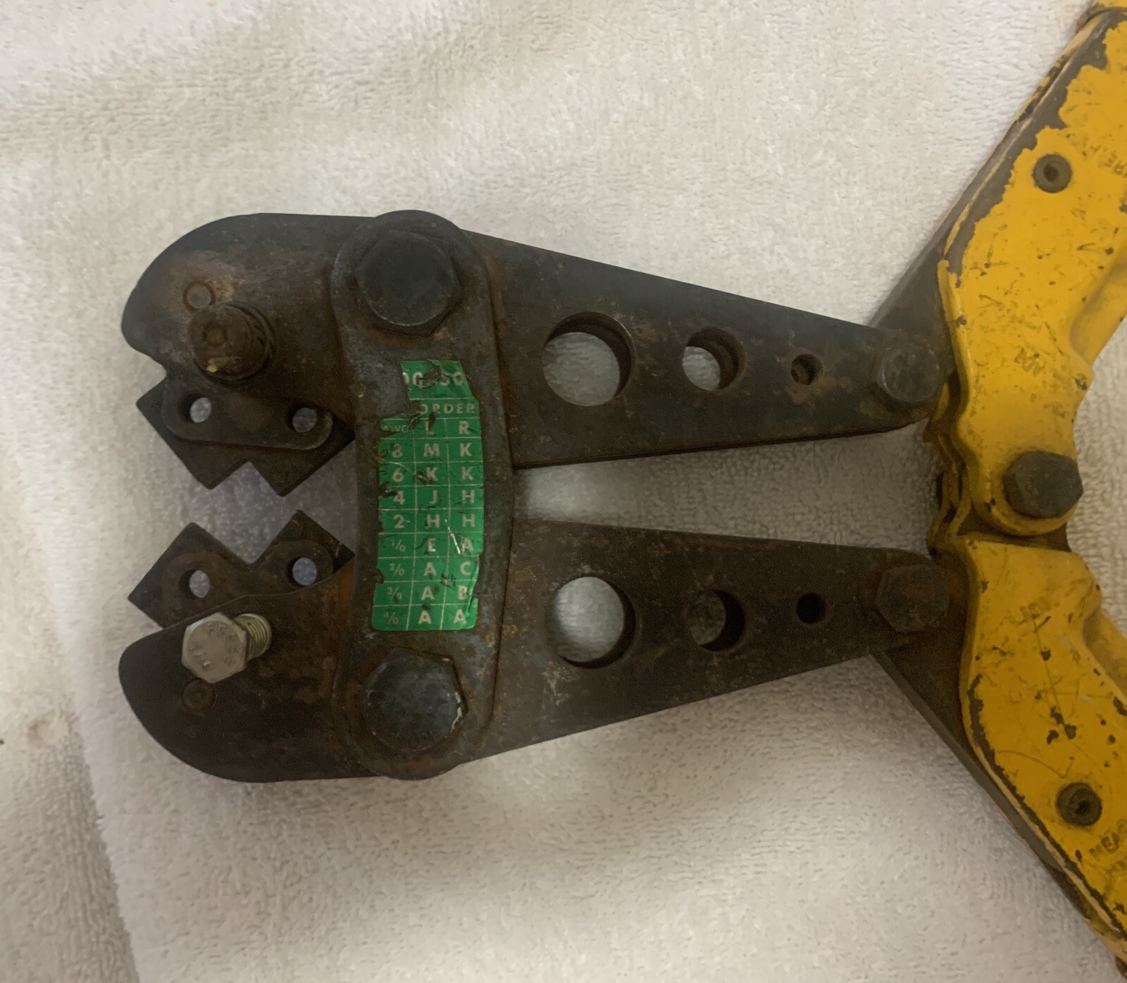 AMP Rota-crimp 600850 ROTA Crimp Hand Crimping Tool for sale online | eBay
