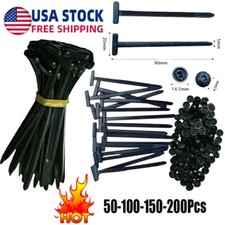 200PCS-Universal Cable Tie Buckle, Heavy Duty Self-Locking Nylon Zip Ties Holder