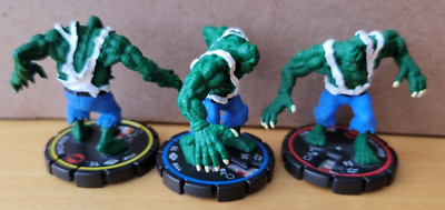 Killer Croc REV set #043, #044, #045 - DC Unleashed Heroclix