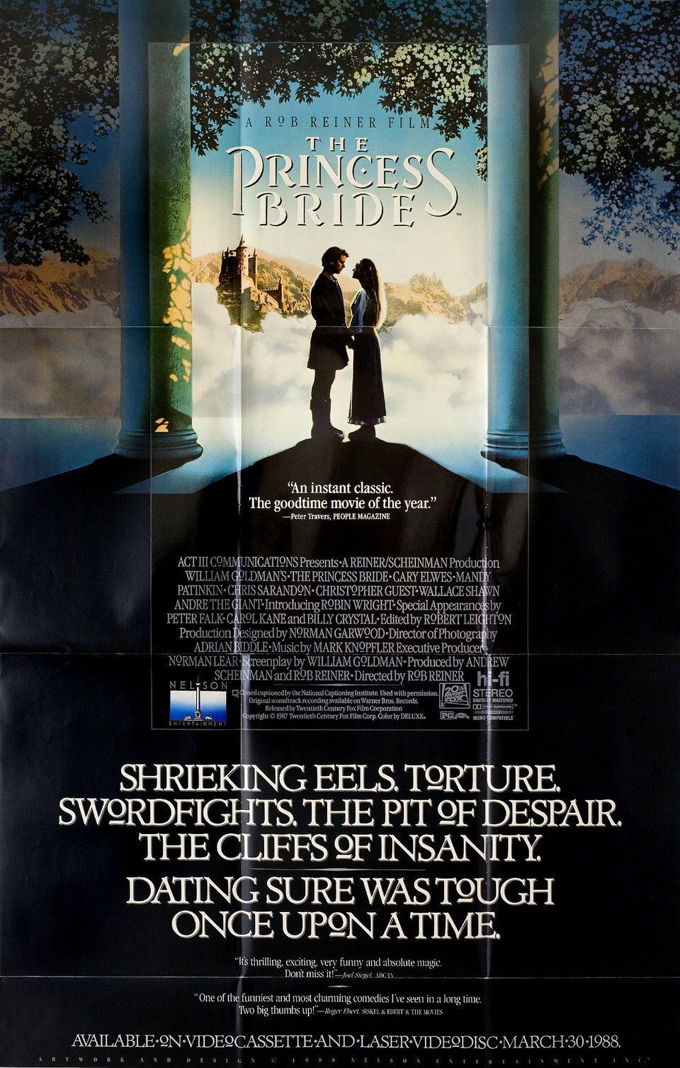 NEW Original 1987 U.S. Video One Sheet Wall Art, Home Decor (NO FRAME)