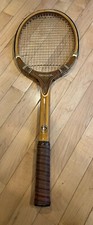 Vintage TAD Davis Tennis Racket Wooden Imperial Custom Made USA