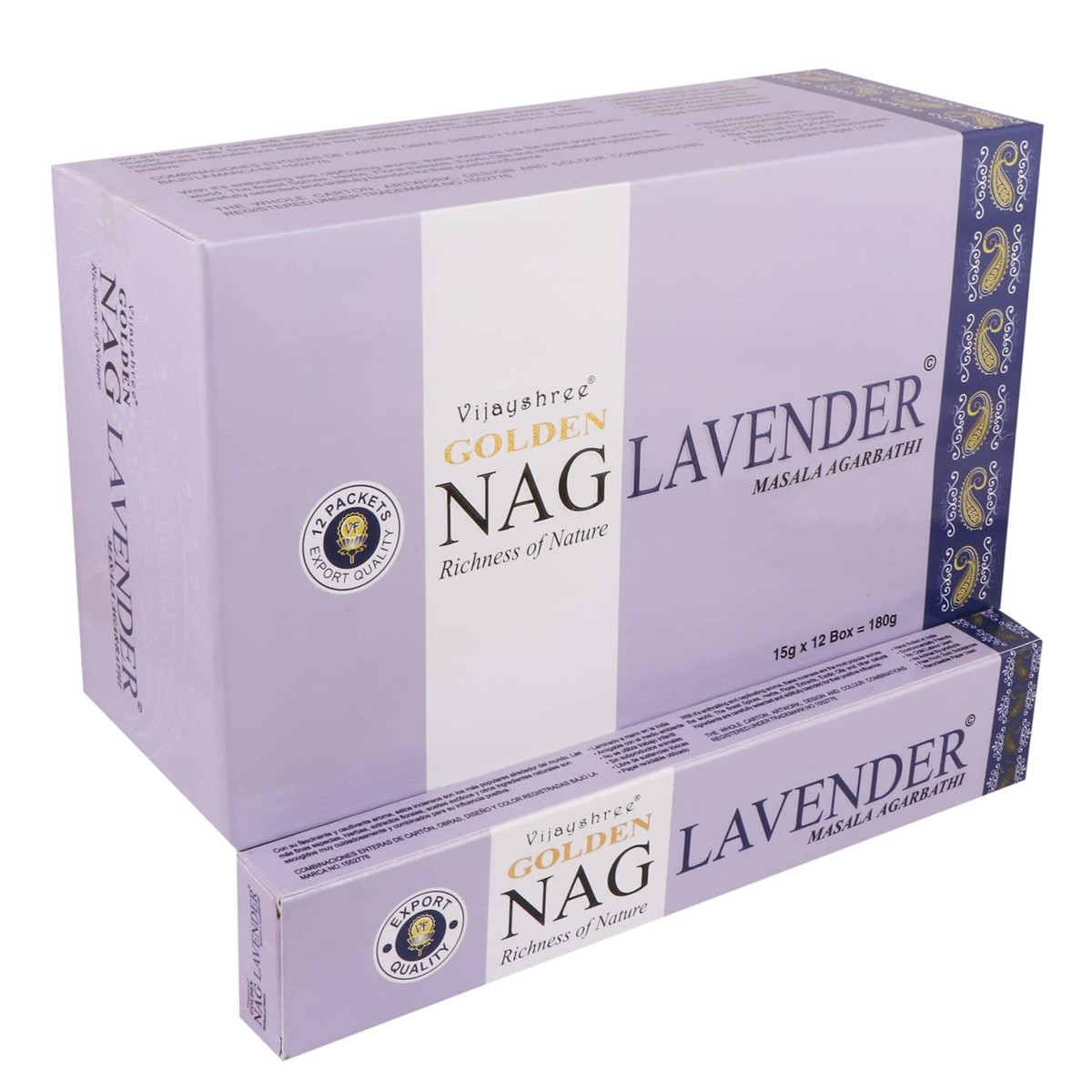 Vijayshree Golden Nag Patchouli Incense | 15 , 40 Grams Vijayshree Golden Nag Patchouli Incense | 15 , 40 Grams