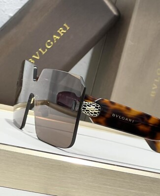 BVLGARI ブラウン スクエア サングラス Bvlgari スクエアフレーム サングラス | ブラウン | FARFETCH JP