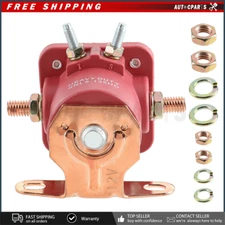 Starter Solenoid Relay Wear Resistant Metal Red Solenoid Switch B6AZ-11450-A