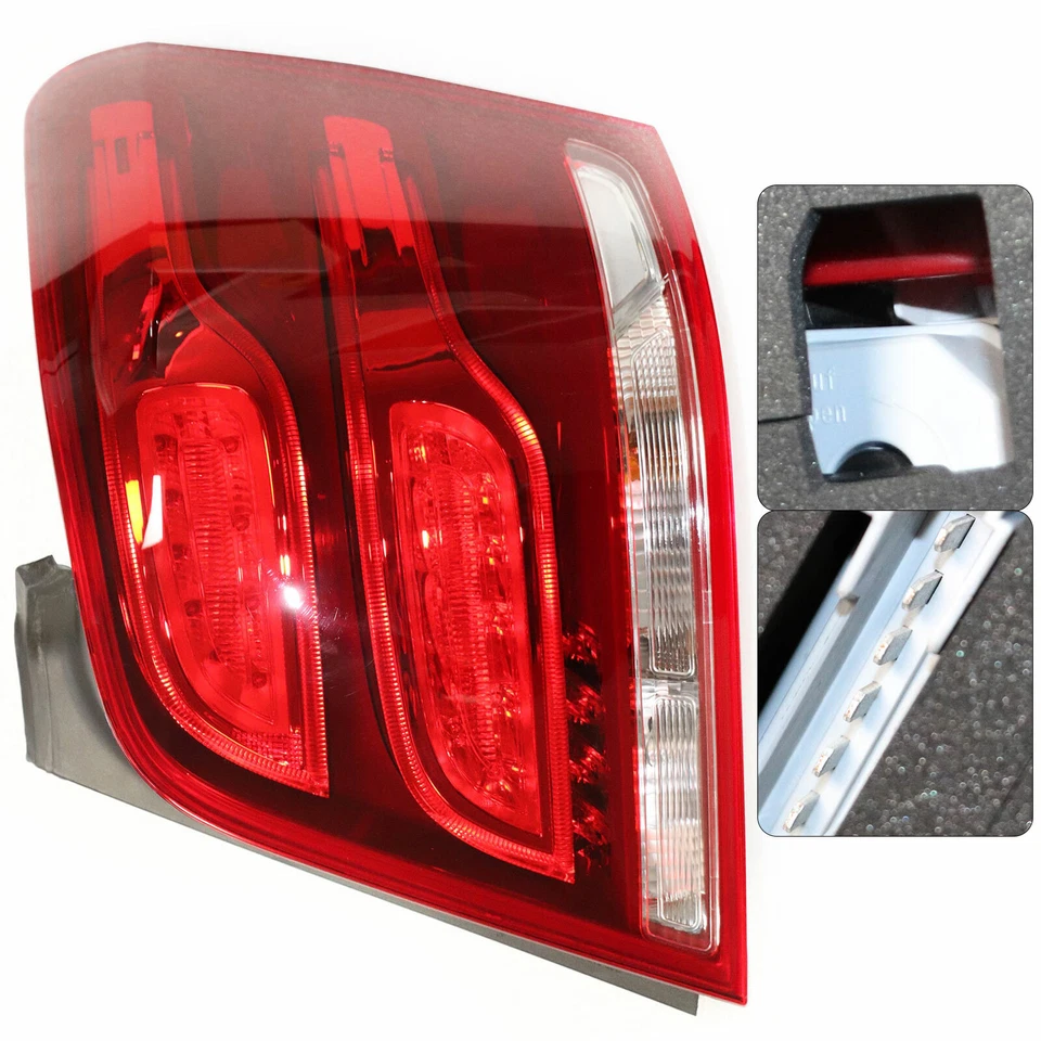 For 2013 2014 2015 Mercedes Benz GLK250 350 Rear Tail Lamp Tail Light Right Side - Image 4 of 4