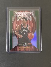 Kyle Lowry 2019-20 Donruss NBA Franchise Features Green Flood SP Parallel Card 4
