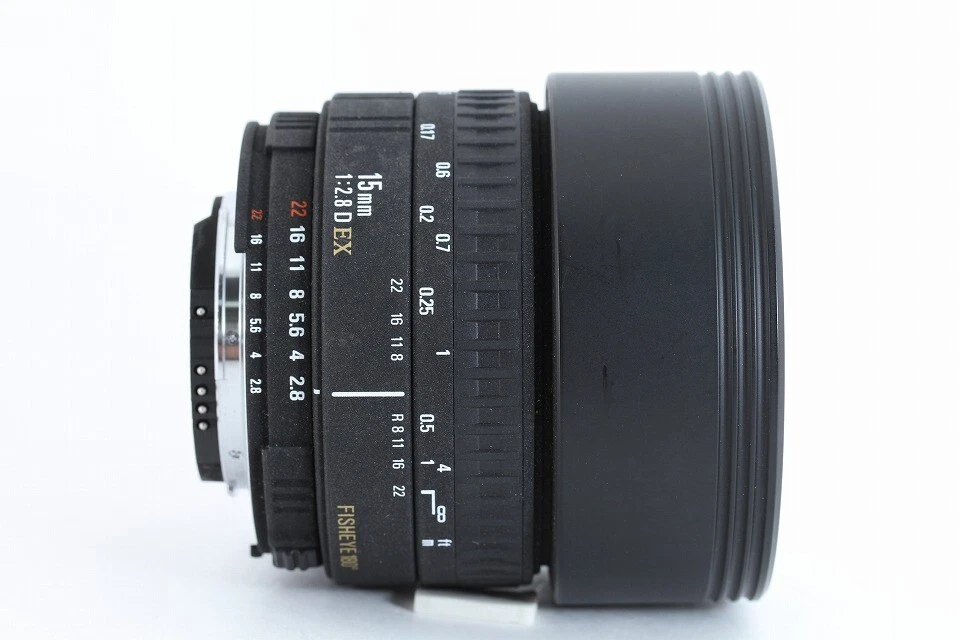 SIGMA AF FISHEYE 15mm F2.8 D EX For Nikon F #EL4327 - Image 4 of 4