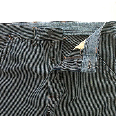 POLO RALPH LAUREN DOUBLE RL RRL STRIPE BUCKLEBACK CARPENTER POLO RALPH LAUREN DOUBLE RL RRL STRIPE BUCKLEBACK CARPENTER