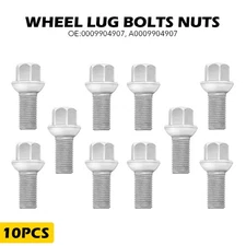 10X For Mercedes Benz W204 W205 W211 C209 W164 W251 Wheel Lug Bolts 0009904907 D