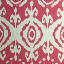 6 meters x ANDREW MARTIN "Volcano" linen fabric Paradise pink Ikat