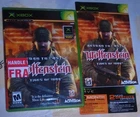 Xbox OG Return to Castle Wolfenstein Tides of War wArtwork+Manual+OGCase NO DISC