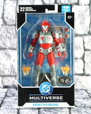 McFarlane Multiverse Rocket Red Brigade Patinum Action Figure