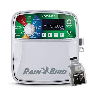 Rain-Bird ESP-TM2 Indoor Outdoor Irrigation WiFi Zone Controller Timer Box an...