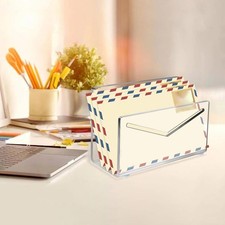 Mail Holder Paper Document Rack Vertical Lightweight Acrylic Letter Organizer