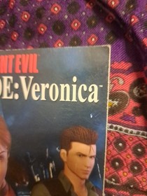 Resident Evil CODE: Veronica Manual ONLY Sega Dreamcast Capcom SEE DESCRIPTION