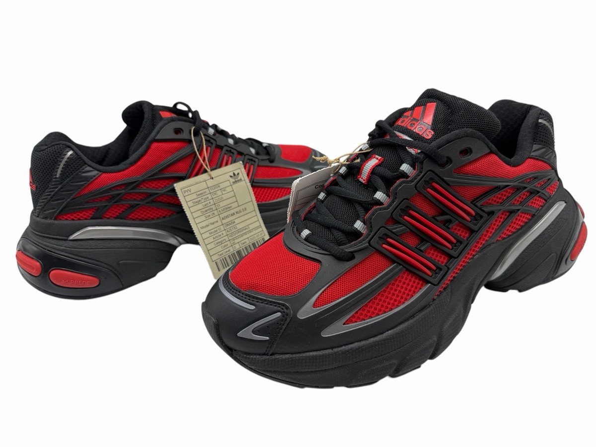 ADIDAS ADISTAR XLG 2.0 “SQUID” PROMO SAMPLE BLACK SCARLETT RED