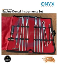 Premium Equine Dental Instruments Set Buccotomy Kit