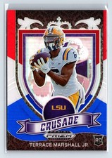2021 Panini Prizm Draft Picks Terrace Marshall Jr. Crusades Prizm LSU