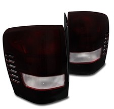 For 1999-2004 Jeep Grand Cherokee Laredo Sport Redsmoke Tail Brake Lights Lamps