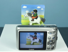 Canon PowerShot A3100 IS 12.1MP Digital Camera Silver Battery, Charger, SD, Case