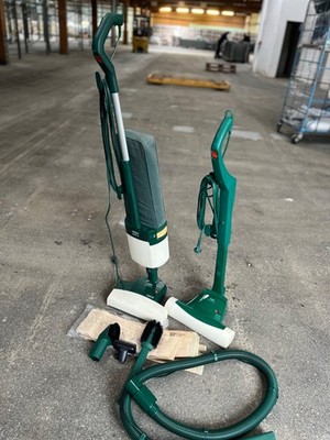 Vorwerk Kobold 121 Staubsauger + Teppichfrischer Kobold TF  733 + Zubehör