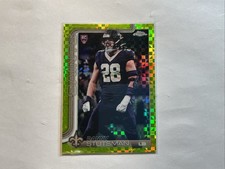 2025 Topps Chrome - Saints Danny Stutsman #373 Lime Green X-Fractor (RC)