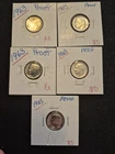 5 Beautiful BU 1963 Proof Roosevelt Dime Collection