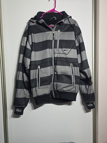 Cappotto giacca snowboard/sci/neve vintage uomo - L - Empyre nero grigio - Foto 1 di 9