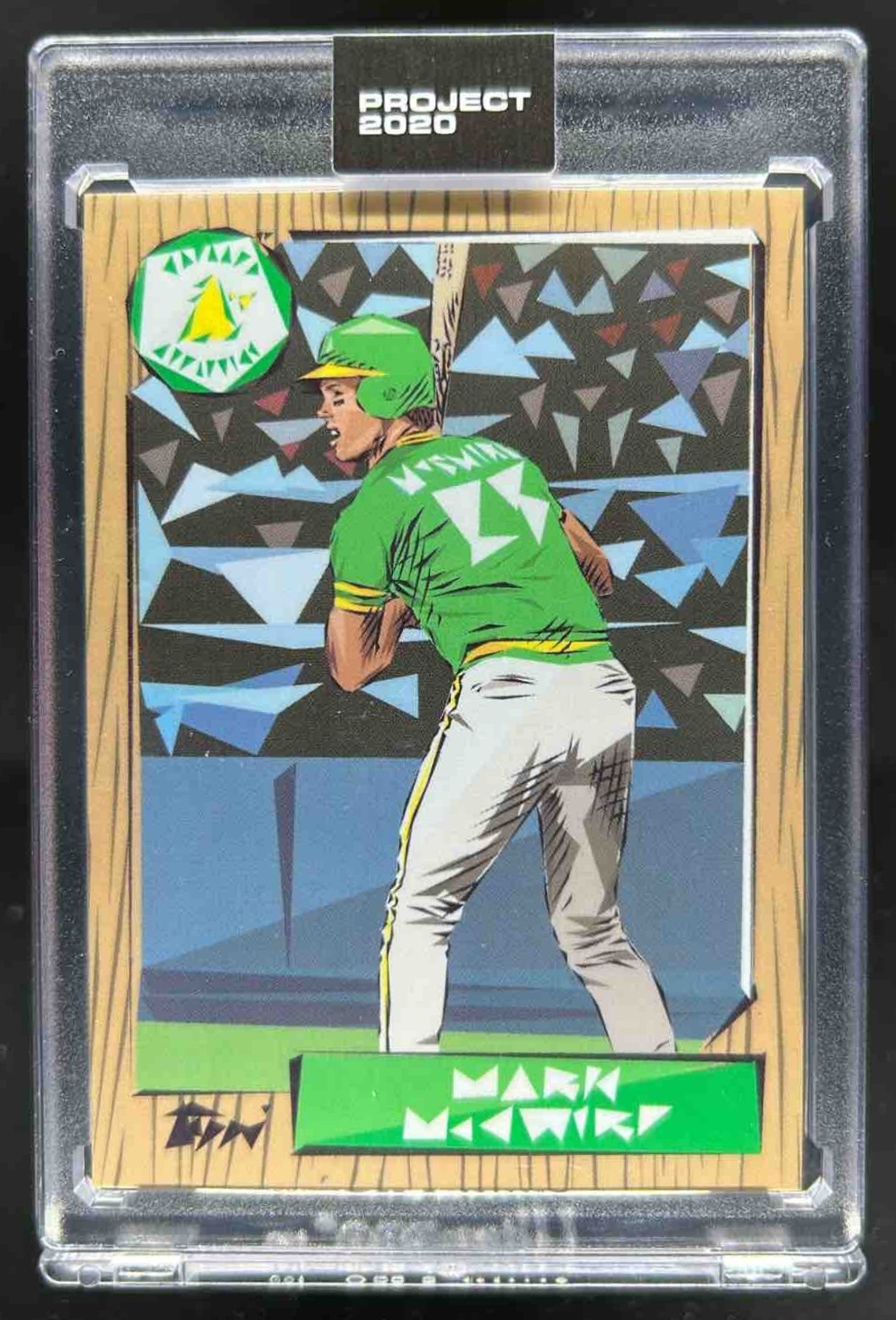 2020 Topps Project Mark McGwire #60 Athletics