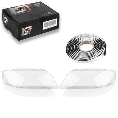 2x Scheinwerferglas links rechts Set Xenon Halogen für Audi A6 4B C5 1997-2001