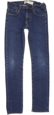 Levi's 510 Kinder Jeans blau Skinny Slim Stretch W26 L28 (92173)