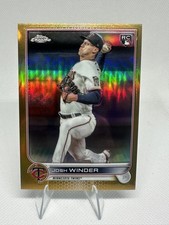 2022 Topps Chrome Update Series - Josh Winder #USC137 Gold Refractor /50 (RC)