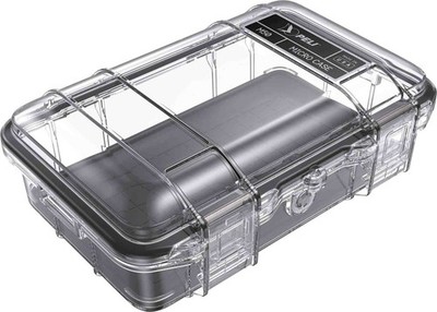 PELI Micro Case M50 clear transparent schwarz Einsatz Schutzkoffer Outdoorkoffer