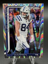 2026 Topps Chrome Football Tyler Warren Ray wave Colts RC