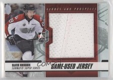 2012-13 ITG Heroes and Prospects Black Jersey /120 Slater Koekkoek #SSM-15 0a4