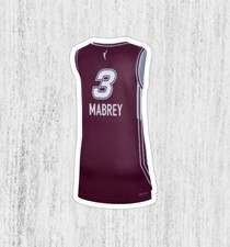 3" WNBA MARINA MABREY TORONTO TEMPO VINYL WATERPROOF/WEATHERPROOF STICKER!