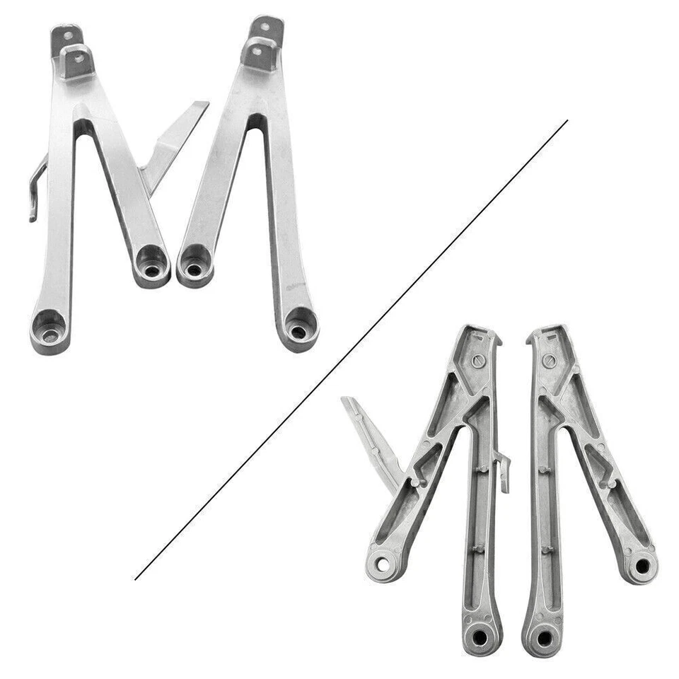 For Honda CBR 600RR 2007-2010 08 Rear Passenger Pedals & Pegs Brackets Footrests - Image 4 of 4